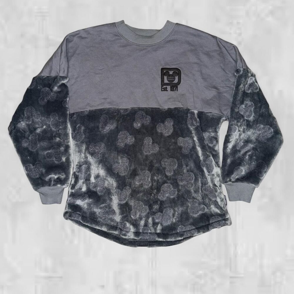 Walt Disney World Mickey Mouse Icon Velour Spirit Jersey for Adults - XS